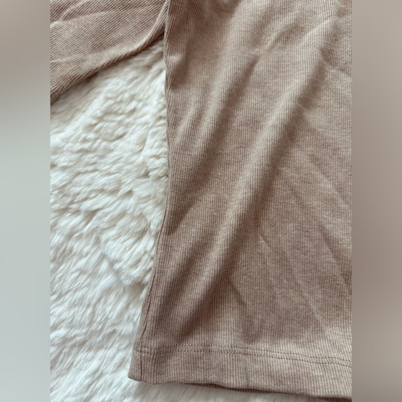 Express One Eleven Women's Crop Top High Neck Beige Size Large - Picture 4 of 4